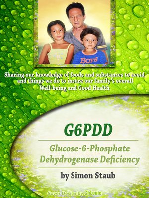 cover image of G6PDD Glucose-6-Phosphate Dehydrogenase Deficiency